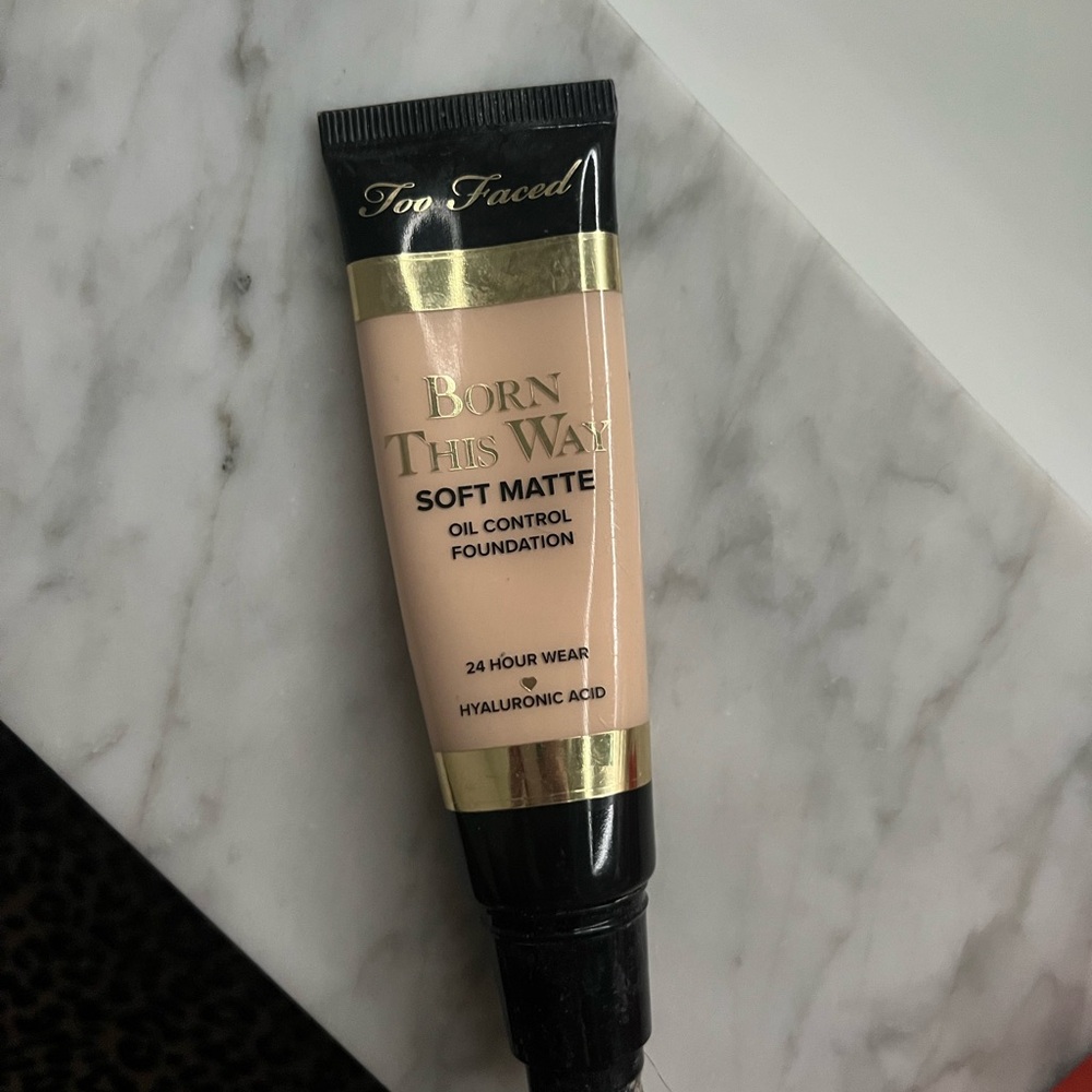 Too Faced Born This Way Soft Matte Foundation - Cream Color is Snow